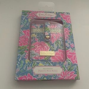 Lilly Pulitzer, tech pocket, bunny business